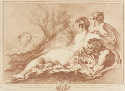 Water Nymphs and Triton by Gilles Demarteau