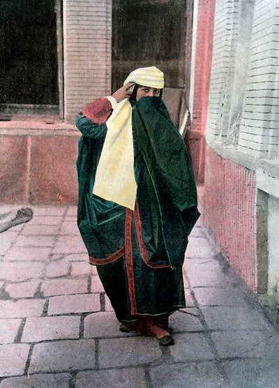 Persian Woman in Traditional Costume by Gillot