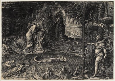 Allegory of Life (The Dream of Raphael) by Giorgio Ghisi