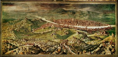 View of Florence by Giorgio Vasari