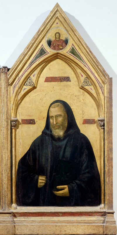 St Benedict (detail) by Giotto (c.1266 1337)