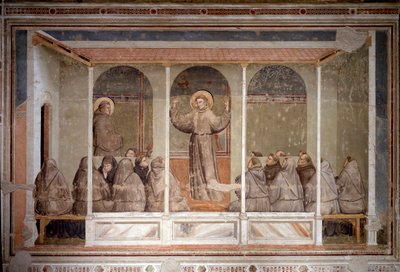 St Francis Appears to a Chapter in Arles During the Predication of St Anthony of Padua by Giotto (c.1266 1337)