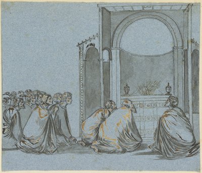 Prayer for the Flowering of the Rods by Giotto di Bondone