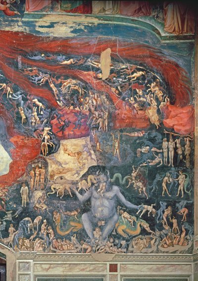 The Last Judgement (detail) by Giotto di Bondone