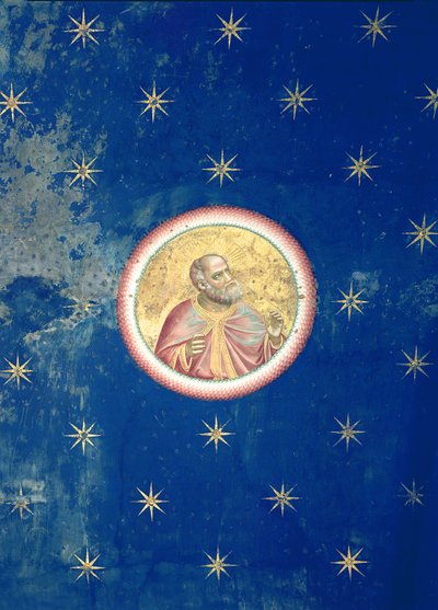 A Prophet, from the ceiling vault by Giotto di Bondone