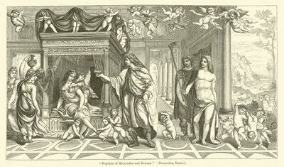 Nuptials of Alexander and Roxana by Giovanni Antonio Bazzi Sodoma