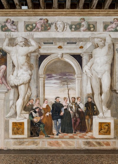 Invitation to the Dance, Main Hall by Giovanni Antonio Fasolo