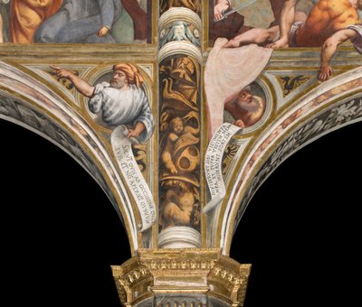 Busts with Prophets by Giovanni Antonio Pordenone