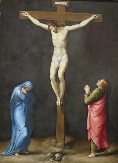 Crucifixion by Giovanni Battista Cremonini