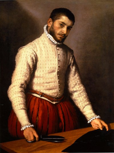 The Tailor by Giovanni Battista Moroni