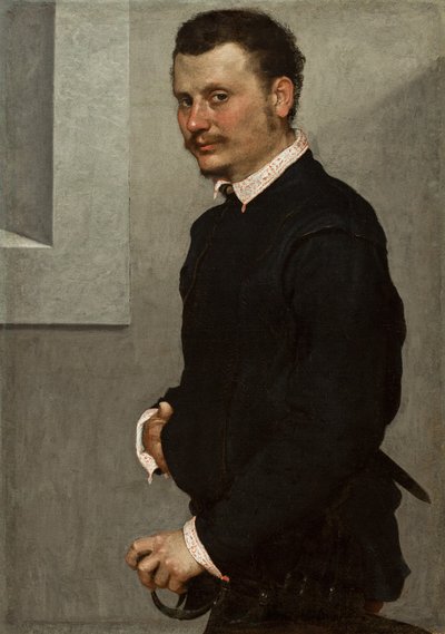 Portrait of a Man by Giovanni Battista Moroni