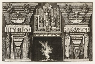 Etruscan Chimneypiece by Giovanni Battista Piranesi