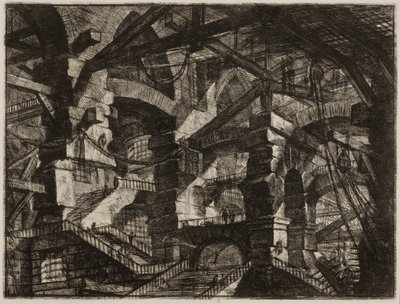 Imaginary Prisons XIV by Giovanni Battista Piranesi