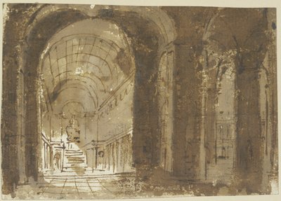 Church Interior von Giovanni Battista Piranesi
