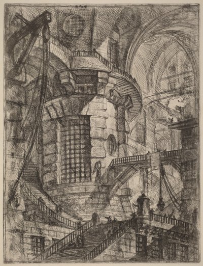 The Round Tower by Giovanni Battista Piranesi