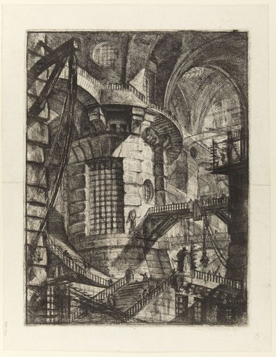 The Round Tower by Giovanni Battista Piranesi