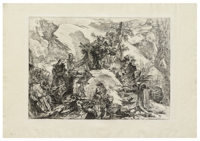 The Skeletons by Giovanni Battista Piranesi