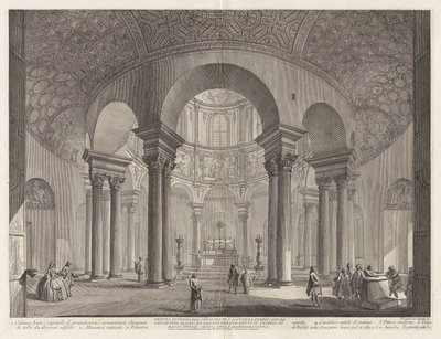 View of the Interior of the Tomb of Santa Costanza, Built by Constantine the Great, and Erroneously Called the Temple of Bacchus, Now Church of the Same Saint by Giovanni Battista Piranesi
