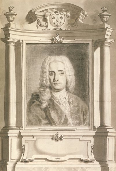 Self Portrait by Giovanni Battista Pittoni