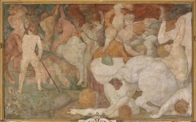 The Battle of the Centaurs and the Lapiths by Giovanni Battista Rosso Fiorentino