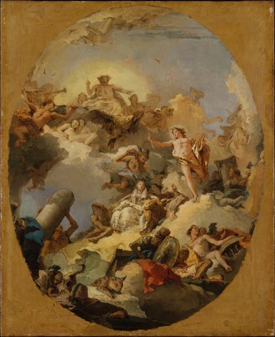 The Apotheosis of the Spanish Monarchy by Giovanni Battista Tiepolo