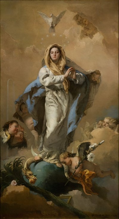 The Immaculate Conception by Giovanni Battista Tiepolo