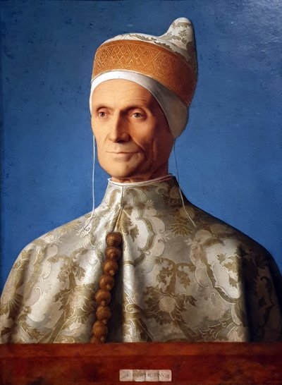 Portrait of Doge Leonardo Loredan by Giovanni Bellini