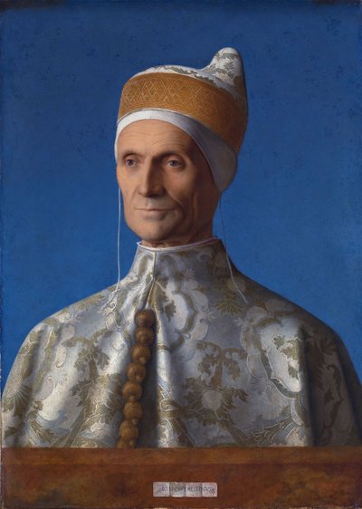 Portrait of Doge Leonardo Loredan by Giovanni Bellini