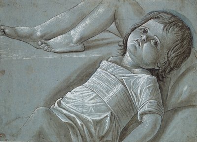 Study for a recumbent Figure of the Infant Christ by Giovanni Bellini