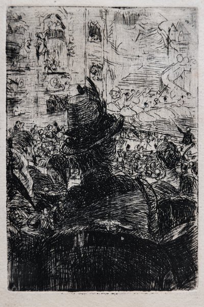 At the Opera in Paris, c.1880 by Giovanni Boldini