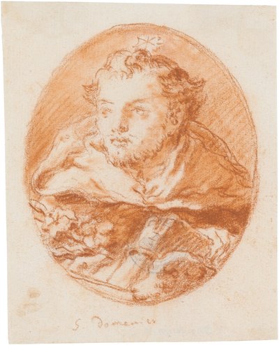 Saint Dominic by Giovanni Domenico Tiepolo
