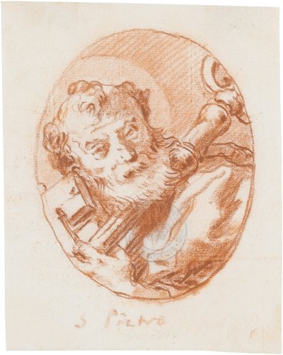 Saint Peter by Giovanni Domenico Tiepolo