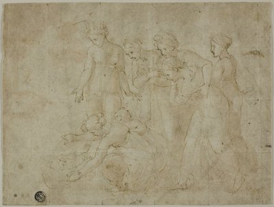 Finding of Moses by Giovanni Francesco Penni
