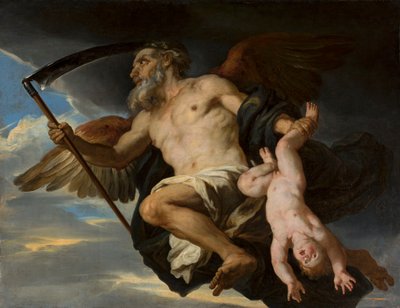 Chronos by Giovanni Francesco Romanelli