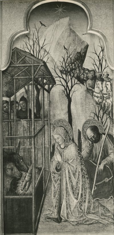 Cycle of the Life of the Virgin, Nativity, c.1445 by Giovanni Francesco da Rimini