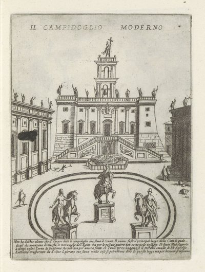 Capitol in Rome by Giovanni Maggi
