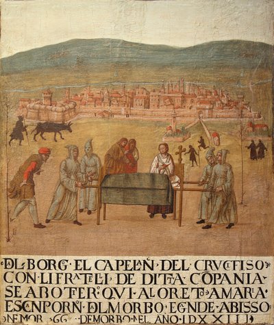 Pilgrimage of the Compagnia del Crocifisso to Loreto, First Half of 16th cen. by Giovanni del Leone