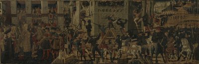 Siege of Carthage and the Continence of Scipio by Giovanni the younger Guidi