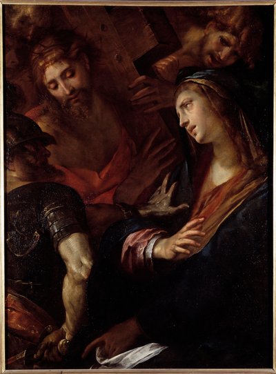 Jesus and the Virgin Mary by Giulio Cesare Procaccini