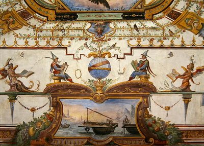 Ceiling Panel from the Stanzino delle Matematiche by Giulio Parigi
