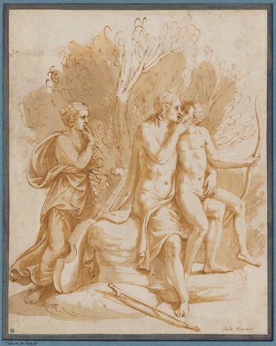 Apollo with a Lover by Giulio Romano