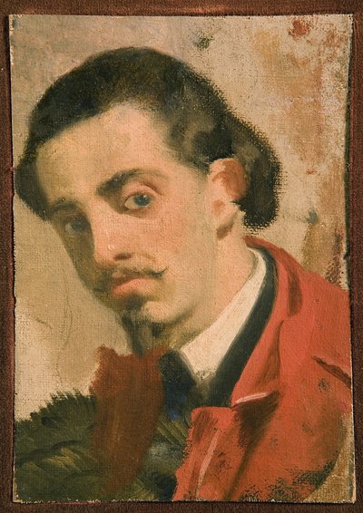 Portrait of a Man, Part of a Triptych by Giuseppe Abbati