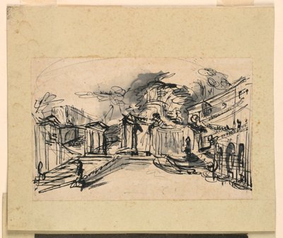 Stage Design: Palace Architecture by Giuseppe Barberi