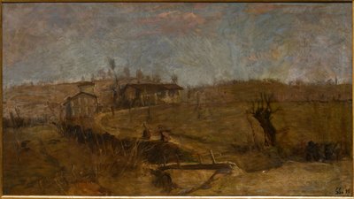 Landscape of Savignano by Giuseppe Graziosi