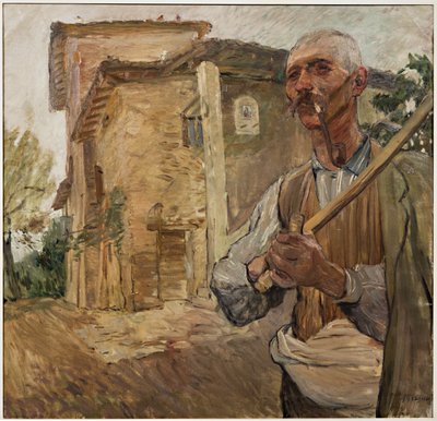 Man with a Pipe by Giuseppe Graziosi