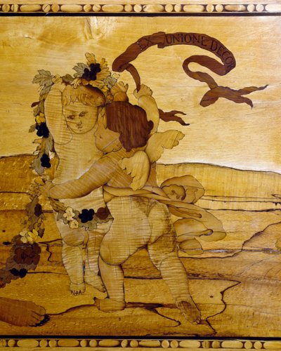 Cupids (detail) by Giuseppe Maggiolini