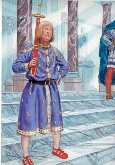 Light and Auxiliary Troop of the Late Roman Empire by Giuseppe Rava