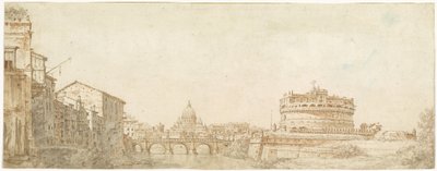 View of Rome with the Dome of Saint Peter