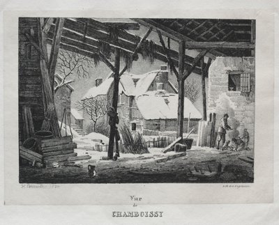 View of Chamboissy by Godefroy Engelmann