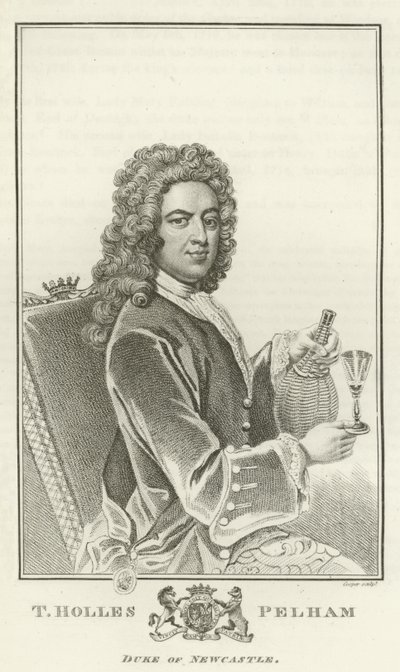 Thomas Holles Pelham, Duke of Newcastle by Godfrey Kneller